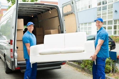 Business relocation team planning a commercial move in Brompton