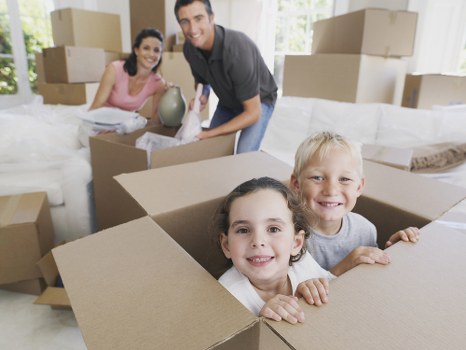 Removal van and moving team for a Brompton home move