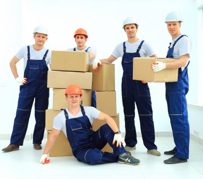 Local removals team assisting a home move in Brompton