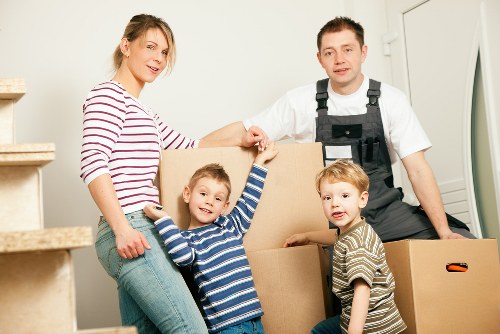 Man with van removal service for a Brompton home move