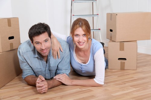 House removal support for a Brompton flat or townhouse