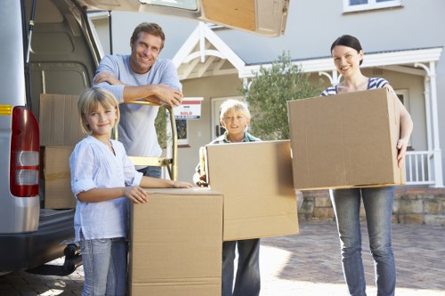 Commercial van service for local business transport in Brompton