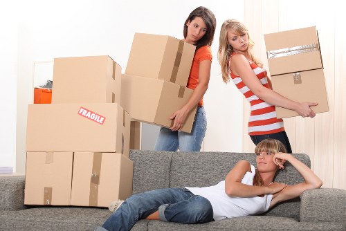 Office relocation support from removal companies in Brompton